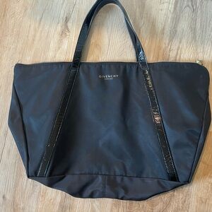 Givenchy Black Nylon Tote
